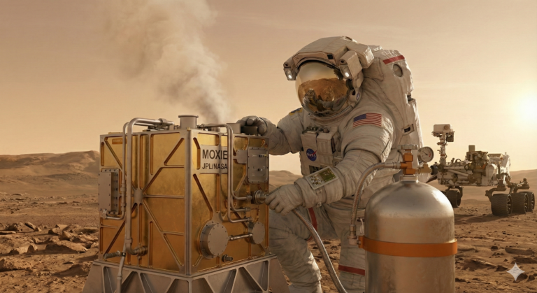 Moxie. Moxie on Mars
