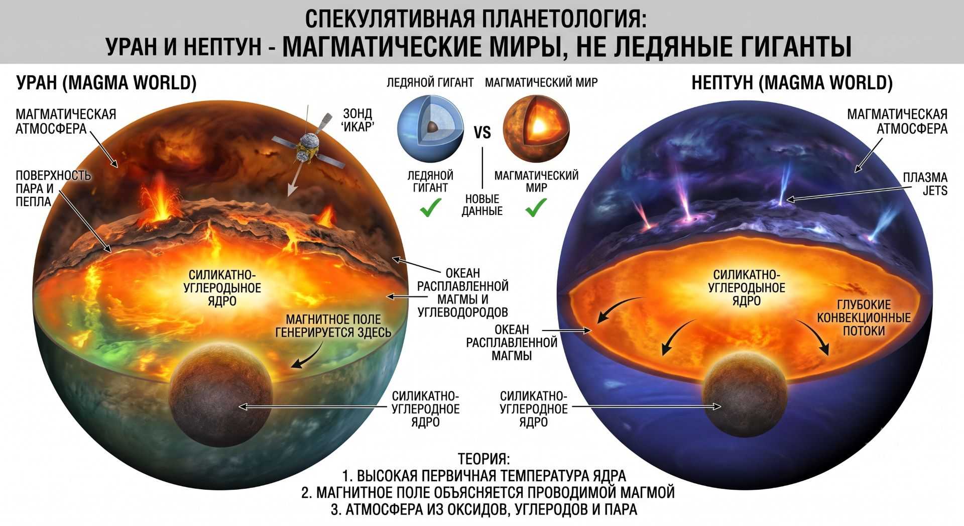 Уран Нептун
