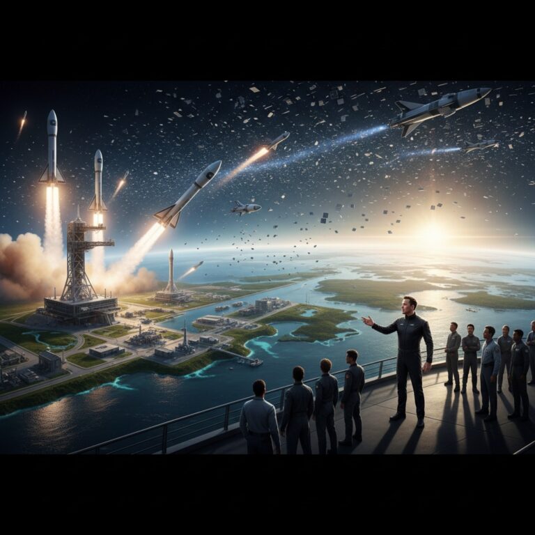 Новая эра в космосе: как SpaceX готовится к тысячам запусков Starship