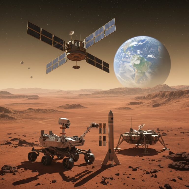 Марсианские трофеи: как NASA планирует вернуть образцы Красной планеты на Землю