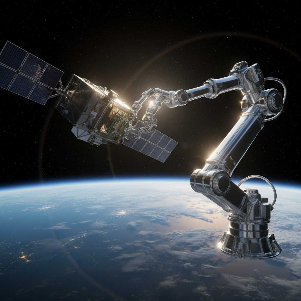Современные робототехнические системы демонстрируют способность выполнять сложнейшие задачи по обслуживанию спутников пр